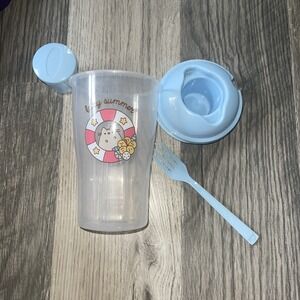 Pusheen Summer Subscription Box Lazy NEW Summer Salad Food Container 2019‎